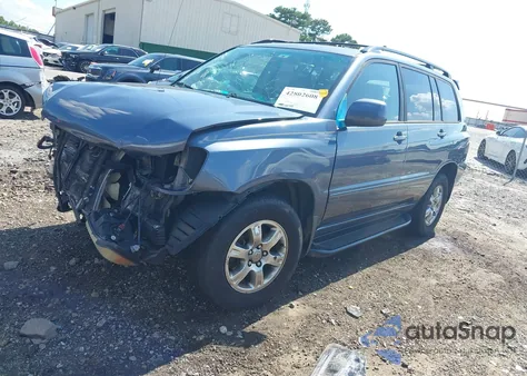 2005 Toyota Highlander V6 from USA, damaged, VIN JTEEP21A150100695
